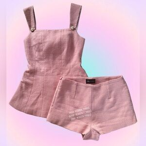 Polly Pocket x Cider Coquette Balletcore Pastel Pink Spring Co-Ord Set Y2K style